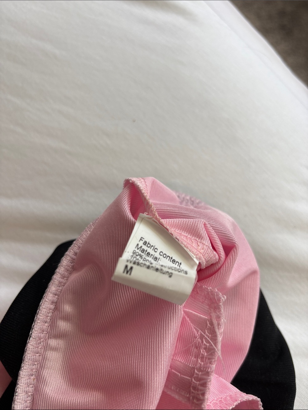 Ladies Pink Ladies Costume Bomber Jacket with Black Trim & Accessories - Picture 7 of 9